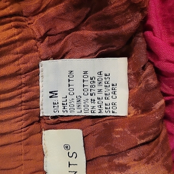 Vtg REQUIREMENTS 1990s Batik Ombre Tiered Peasant Indie Maxi Festival Skirt - Picture 7 of 7